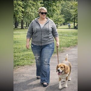 Torrid Mid-Rise Slim Bootcut Distressed Jeans size 28S.